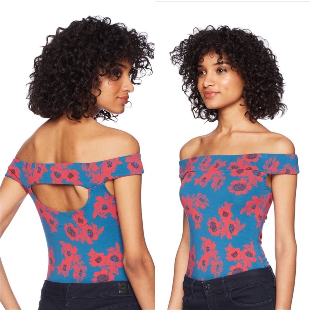 Free People NWT So Much off the shoulder body suit
